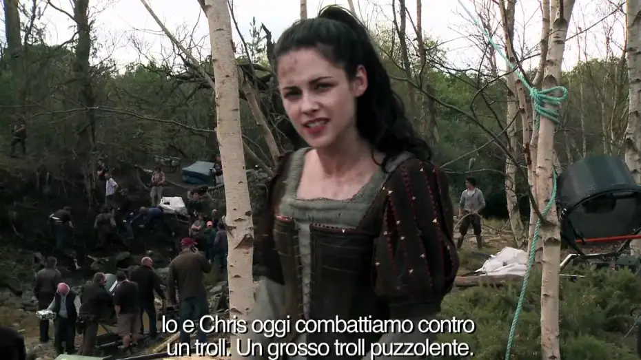 Watch film Snow White and the Huntsman | Sul set di Biancaneve e il Cacciatore - La lotta con il Troll (sottotitoli in italiano)