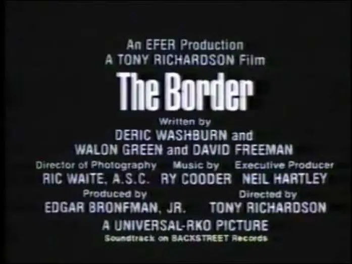 Watch film The Border — The Border (1981) (TV Spot)