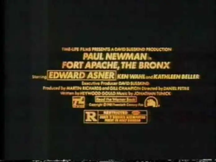 Watch film Fort Apache, the Bronx — Fort Apache The Bronx 1981 TV trailer