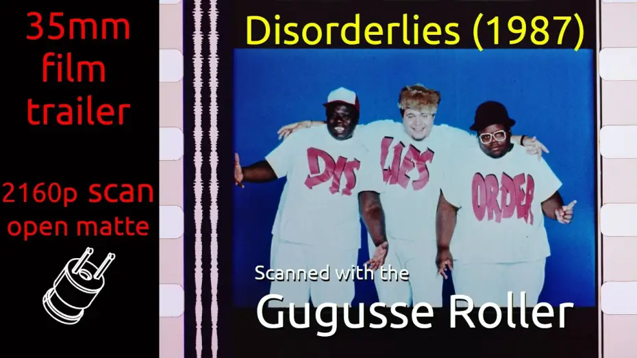 Watch film Disorderlies — Disorderlies (1987) 35mm film trailer, flat open matte, 2160p