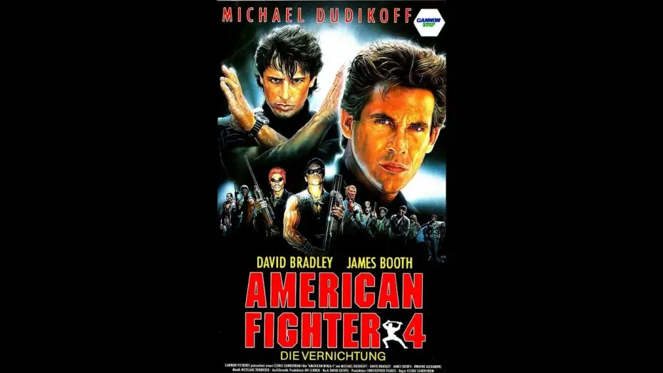 Watch film American Ninja 4: The Annihilation — American Fighter 4 (1990) VHS Teaser - German