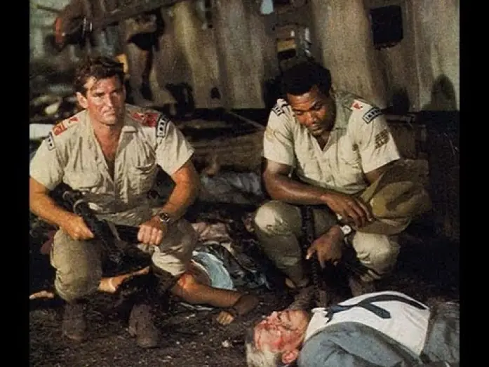 Watch film The Mercenaries — Larry Karaszewski on DARK OF THE SUN