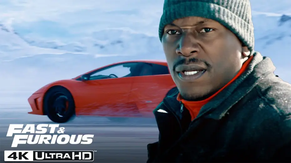 Watch film The Fate of the Furious | Intense Chase Leads to Roman's Lamborghini Sinking
