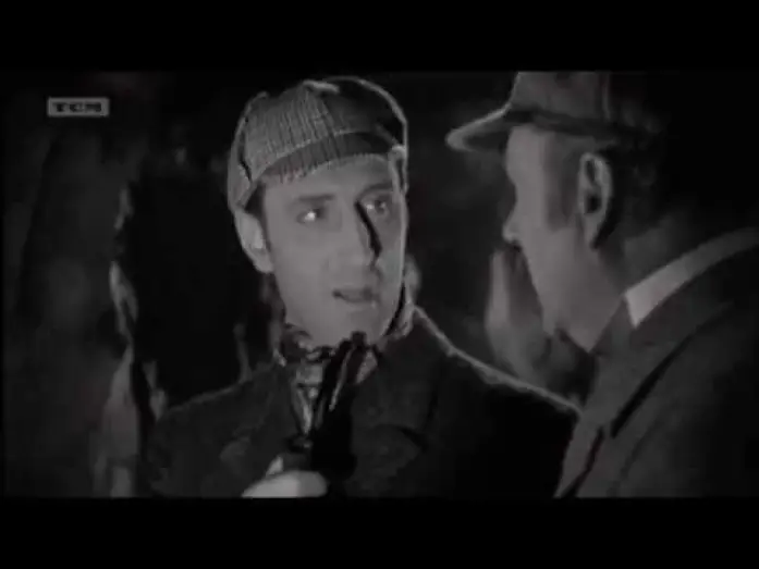Watch film The Hound of the Baskervilles — Basil Rathbone as Sherlock Holmes in The Hound of the Baskervilles (TCM trailer, December 2017)