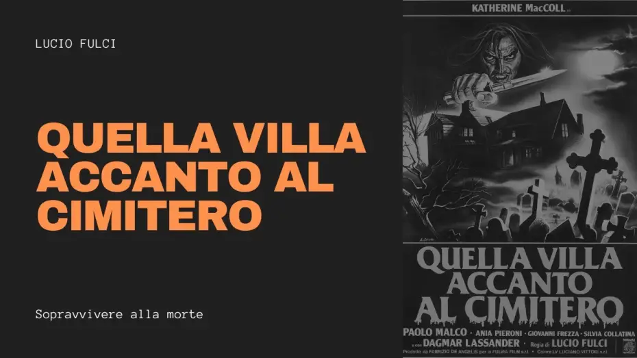 Watch film The House by the Cemetery | Trailer (IT): Quella Villa Accanto Al Cimitero (Lucio Fulci, 1981)