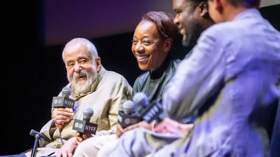 Watch film Hard Truths — Mike Leigh, Marianne Jean-Baptiste & Tuwaine Barrett on Hard Truths