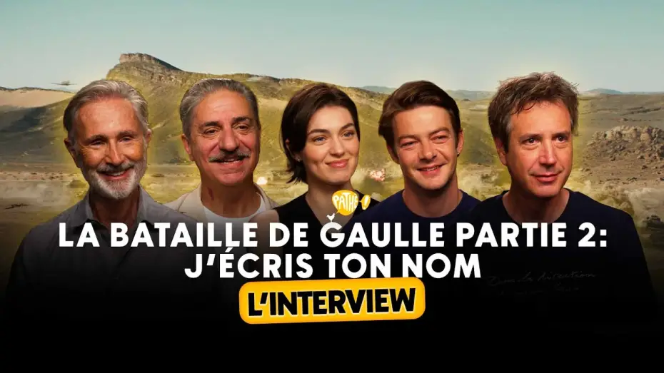 Watch film De Gaulle: Liberté — L'INTERVIEW - LA BATAILLE DE GAULLE - PARTIE 2 : J'ÉCRIS TON NOM