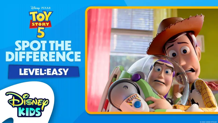 Watch film Toy Story 5 | Spot the Difference - Toy Story 5 - Level: Easy