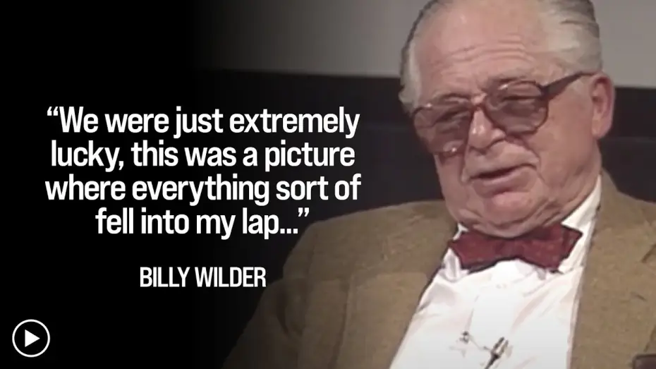 Watch film Sunset Boulevard | Billy Wilder on making SUNSET BLVD