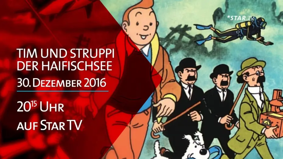 Watch film Tintin and the Lake of Sharks — TIM UND STRUPPI - DER HAIFISCHSEE - TRAILER 2