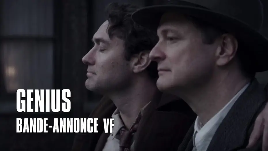 Watch film Genius — Genius avec Colin Firth et Jude Law - Bande-Annonce VF