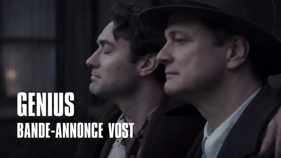 Watch film Genius — Genius avec Colin Firth et Jude Law - Bande-Annonce VOST
