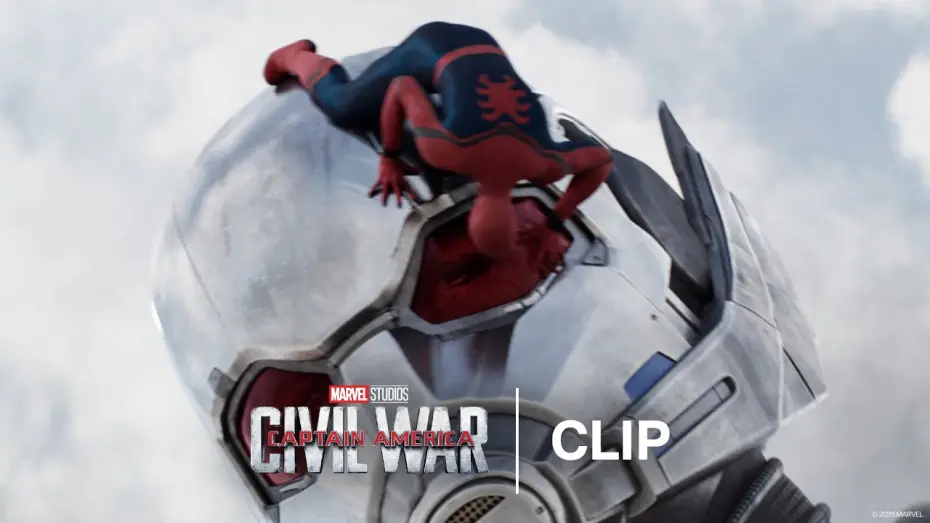Watch film Captain America: Civil War — Spider-Man and Team Iron Man Fight Ant-Man - Official Clip