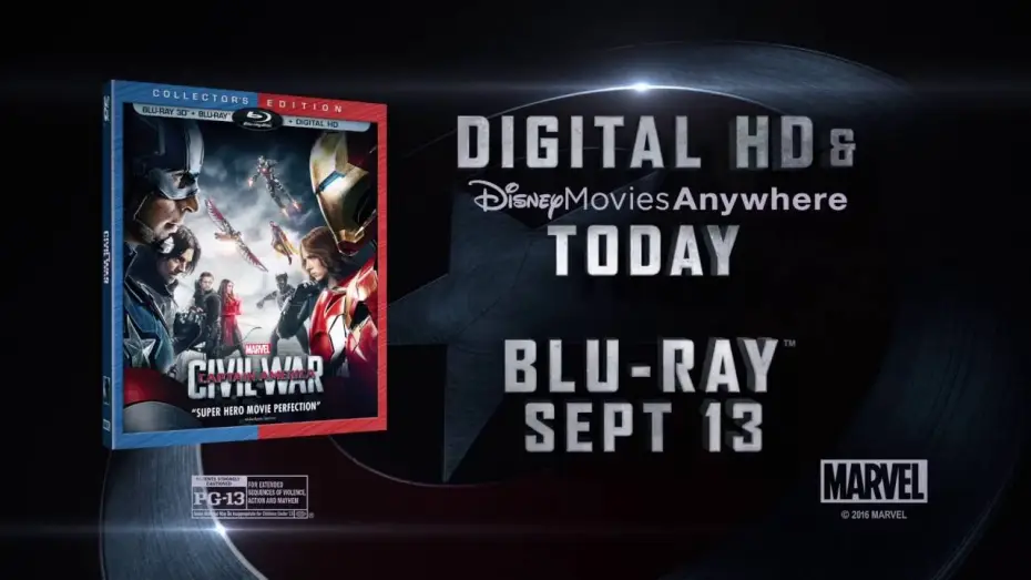 Watch film Captain America: Civil War — Arrives on Digital HD Sep 2nd!