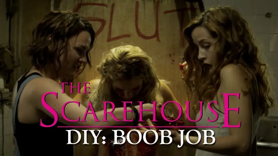 Watch film The Scarehouse — "DIY Boob Job" - The Scarehouse - NSFW Gore Clip