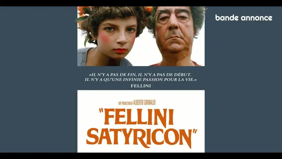 Watch film The Degenerates — Fellini Satyricon : bande-annonce HD (2021, Solaris)