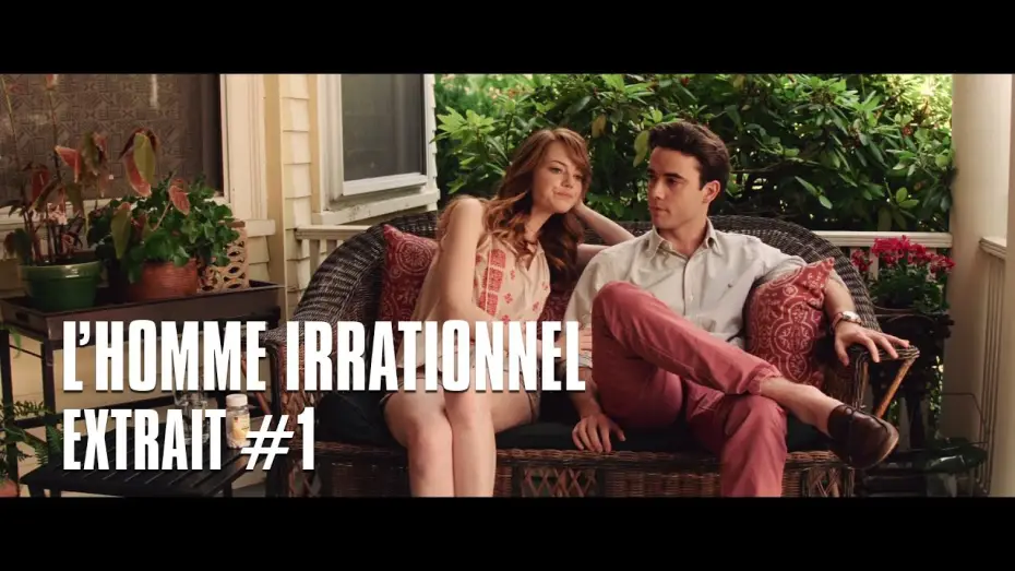 Watch film Irrational Man — L'homme irrationnel de Woody Allen - Extrait #1 Emma Stone & Jamie Blackley