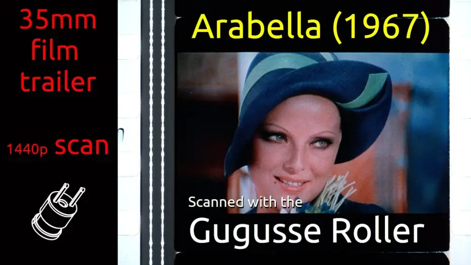 Watch film Arabella — Arabella (1967) 35mm film trailer, flat, 1440p