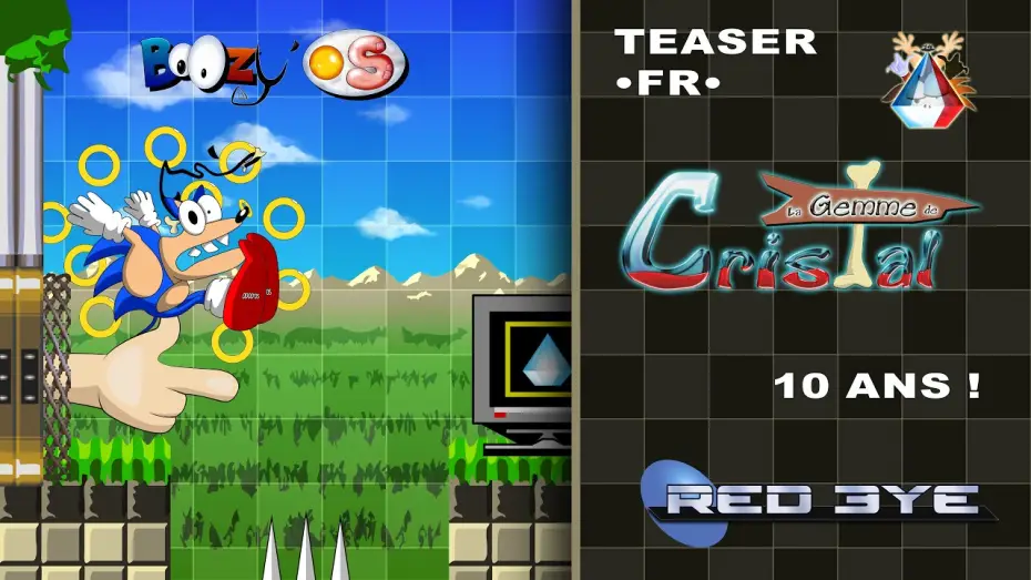 Watch film BoOzy’ OS and the Cristal Gem — 🇫🇷 BoOzy’ OS et la Gemme de Cristal 💎 10 ans !  [ parodie de Sonic ]