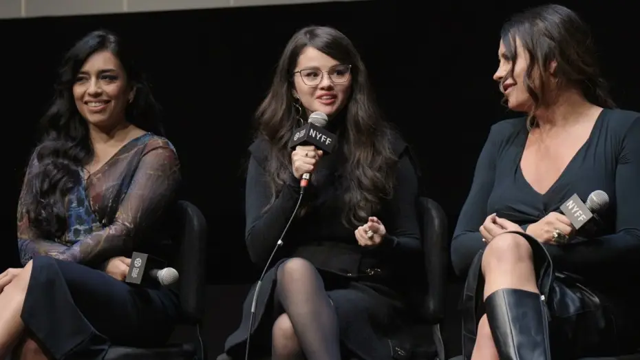 Watch film Emilia P&eacute;rez | Jacques Audiard, Zoe Salda&ntilde;a, Selena Gomez, Karla Sof&iacute;a Gasc&oacute;n, and More on Emilia P&eacute;rez