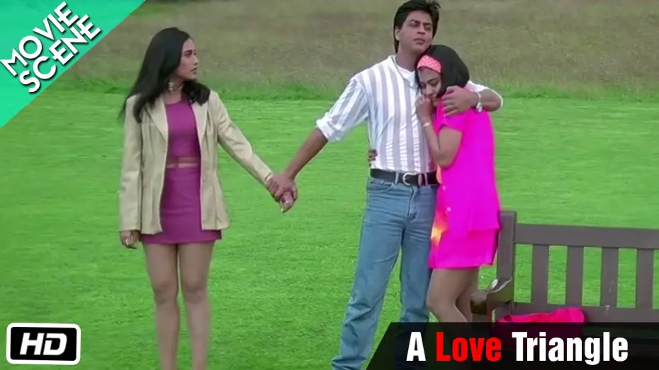 Watch film Kuch Kuch Hota Hai | A Love Triangle - Movie Scene - Kuch Kuch Hota Hai - Shahrukh Khan, Kajol, Rani Mukerji