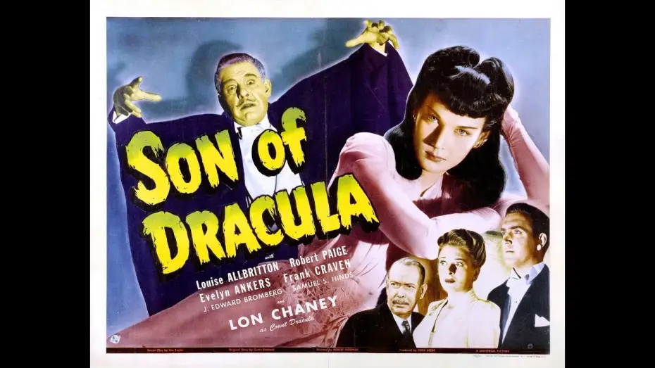 Watch film Son of Dracula — Son of Dracula (1943), Re-Release Trailer