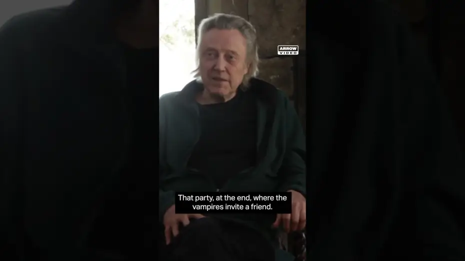 Watch film The Addiction — Christopher Walken had never seen this before