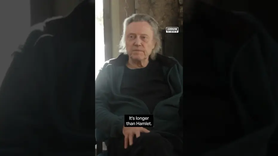 Watch film The Addiction — How does Christopher Walken remember all of his lines?