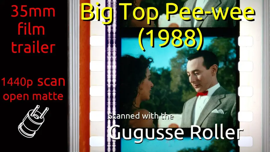 Watch film Big Top Pee-wee — Big Top Pee-wee (1988) 35mm film trailer, flat open matte, 1440p