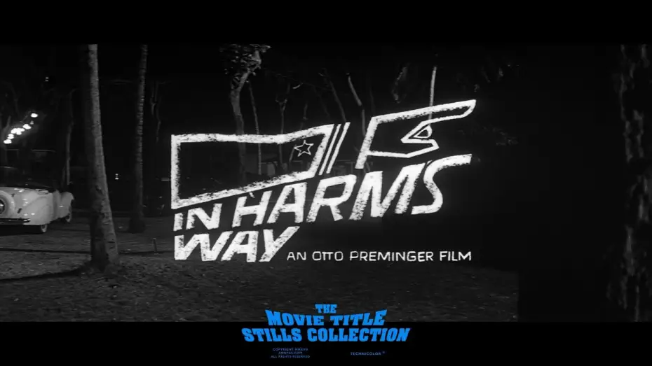 Watch film In Harm's Way — Saul Bass: In Harm's Way (1965) title sequence