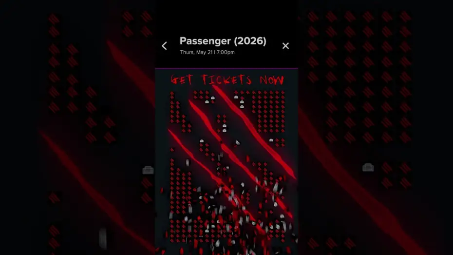 Watch film Passenger — GET /// TICKETS ⍉ NOW 𖨆. Before it's too late.