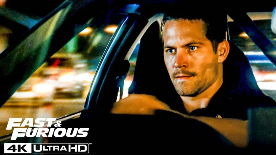 Watch film Fast & Furious — Brian Races in the Nissan Skyline GT-R R34