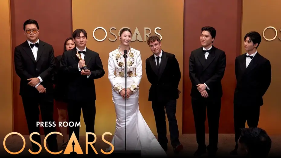 Watch film KPop Demon Hunters | Golden from Kpop Demon Hunters Best Original Song Press Room Speech | 98th Oscars (2026)