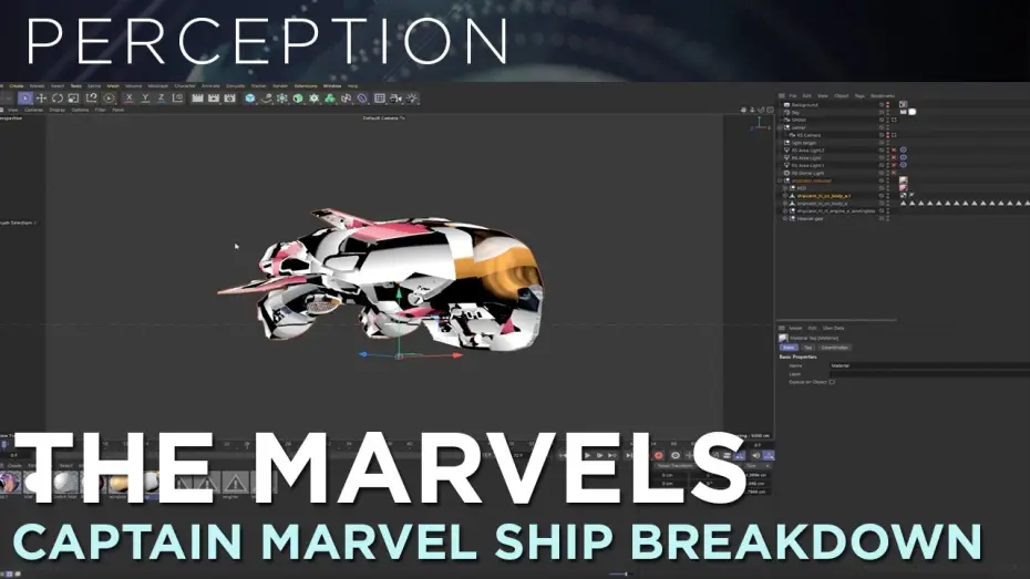 Watch film The Marvels | How To Design Captain Marvel's Ship: End Credits VFX Breakdown