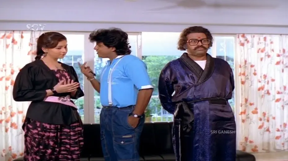 Watch film Aasegobba Meesegobba | Shivarajkumar Comes to teach Music To Sudharani | Lokesh | Comedy Scene | Aasegobba Meesegobba