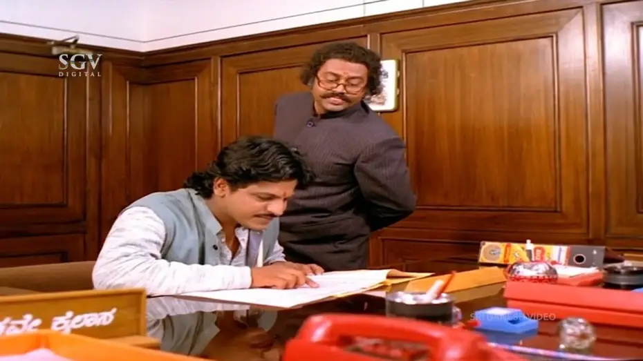 Watch film Aasegobba Meesegobba | Lokesh Impressed By Shivarajkumar In Interview | Comedy Scene | Aasegobba Meesegobba Kannada Movie