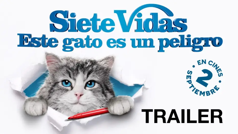 Watch film Nine Lives — SIETE VIDAS ESTE GATO ES UN PELIGRO - Tráiler oficial HD