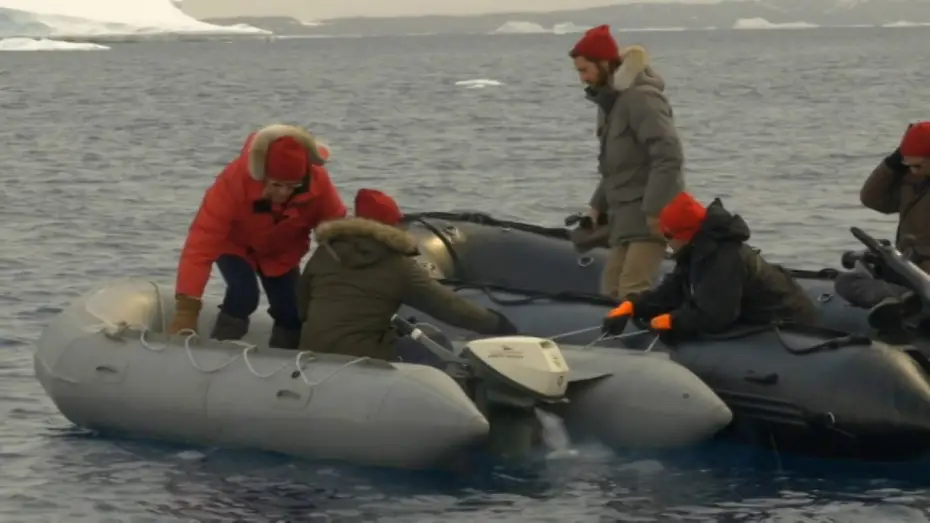 Watch film The Odyssey | L'ODYSS&Eacute;E - extrait Making-of "tournage en Antarctique"