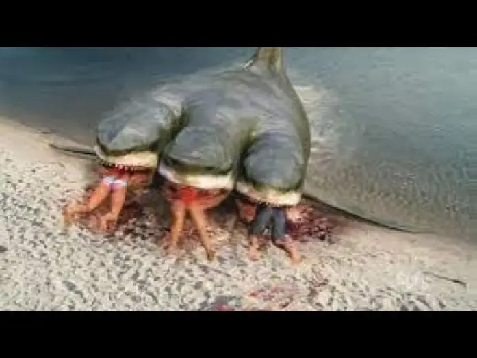 Watch film 3-Headed Shark Attack — 3 headed shark attack best scenes