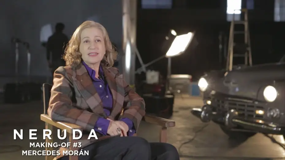 Watch film Neruda — NERUDA - Making-of #3 - Mercedes Moran à propos de Delia del Carril