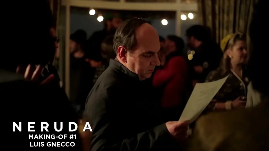 Watch film Neruda — NERUDA - Making-of #1 - Luis Gnecco à propos de Pablo Neruda