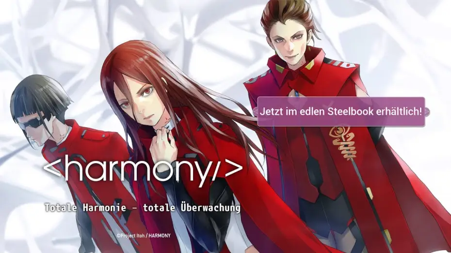 Watch film Harmony — Project Itoh – Harmony (Anime-Trailer)