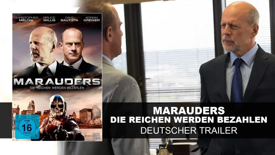 Watch film Marauders — Marauders - Die Reichen werden bezahlen (Deutscher Trailer) | Bruce Willis| HD | KSM