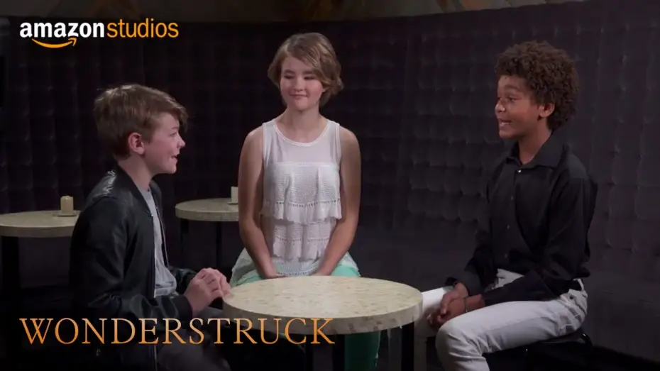 Watch film Wonderstruck — Wonderstruck - Roundtable: Oakes Fegley, Millicent Simmonds & Jaden Michael | Amazon Studios