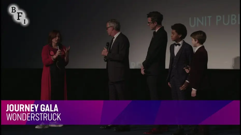 Watch film Wonderstruck — WONDERSTRUCK Q&A | BFI London Film Festival 2017