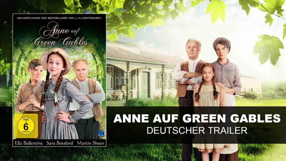 Watch film Anne of Green Gables — Anne auf Green Gables (Deutscher Trailer) | Martin Sheen | HD | KSM