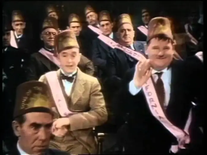 Watch film Sons of the Desert — LAUREL ET HARDY les compagnons de la noubacolorisé 1