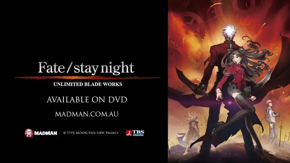 Watch film Fate/stay night: Unlimited Blade Works — FATE/STAY NIGHT: UNLIMITED BLADE WORKS Official Trailer - Available March 2013