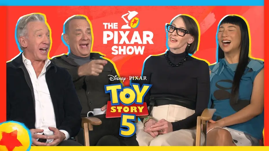 Watch film Toy Story 5 — Toy Story 5 Cast at Pixar! | The Pixar Show TS5 Special Edition