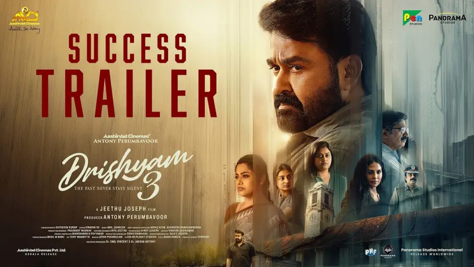 Watch film Drishyam 3 | Drishyam 3 - Success Trailer | Mohanlal | Jeethu Joseph | Meena | Running Successfully